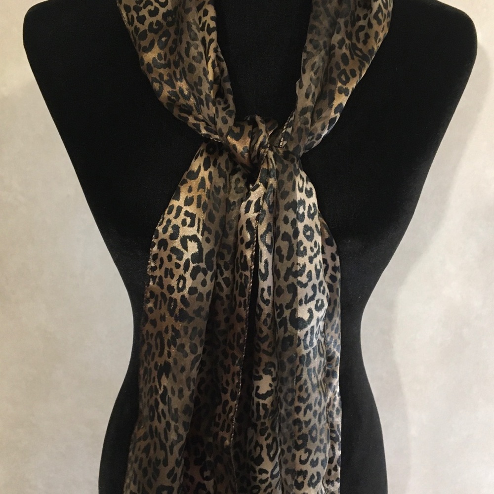 Cheetah Print Scarf